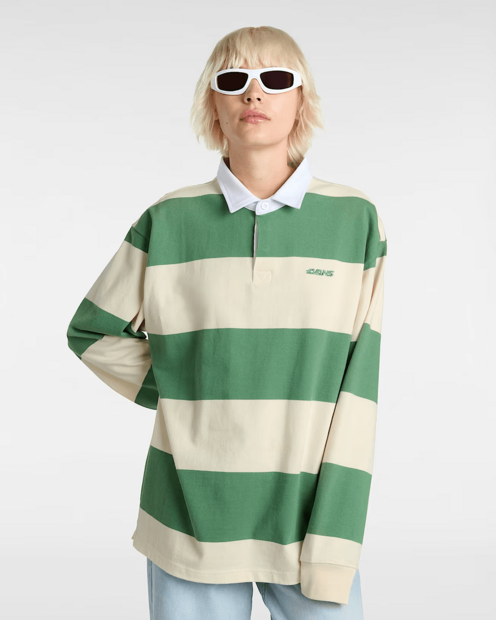 Vans Ward Stripe Rugby Knit Polo
