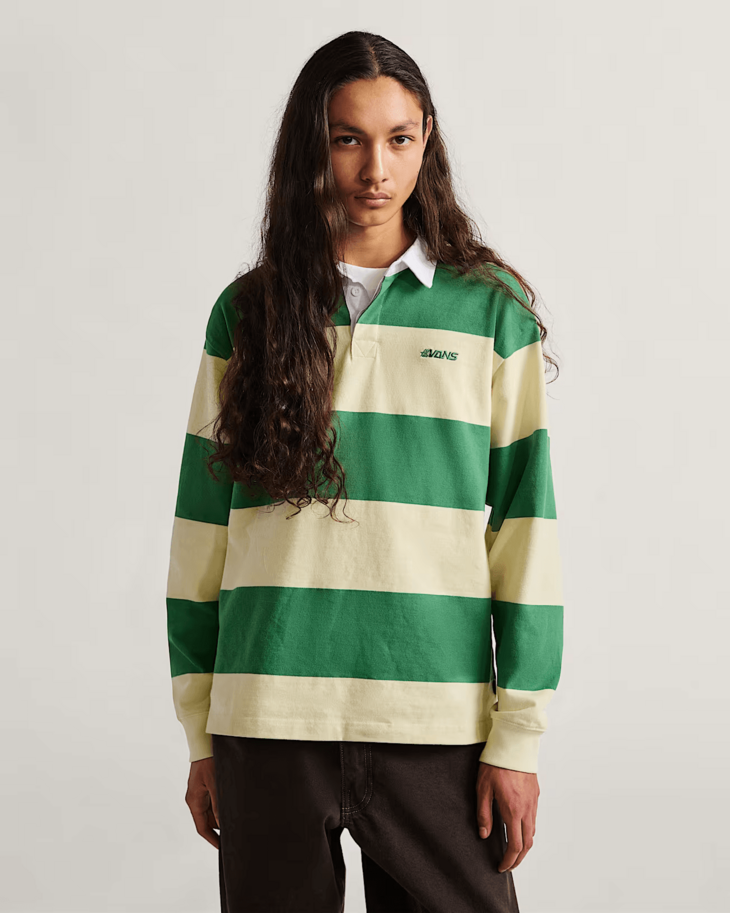 Vans Ward Stripe Rugby Knit Polo