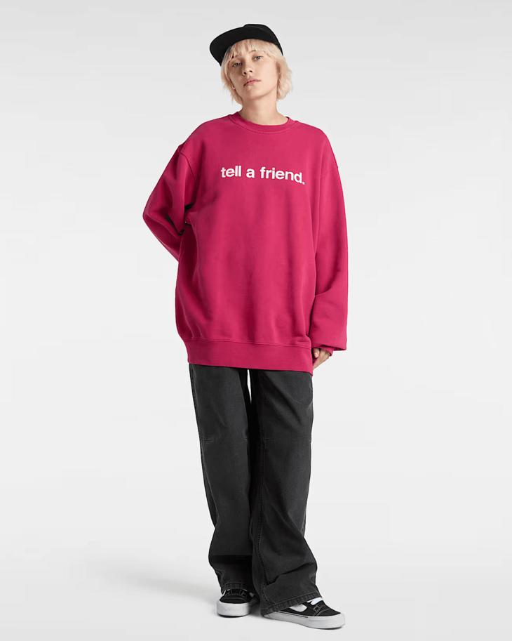 Vans Tell a Friend Crew Sweatshirt