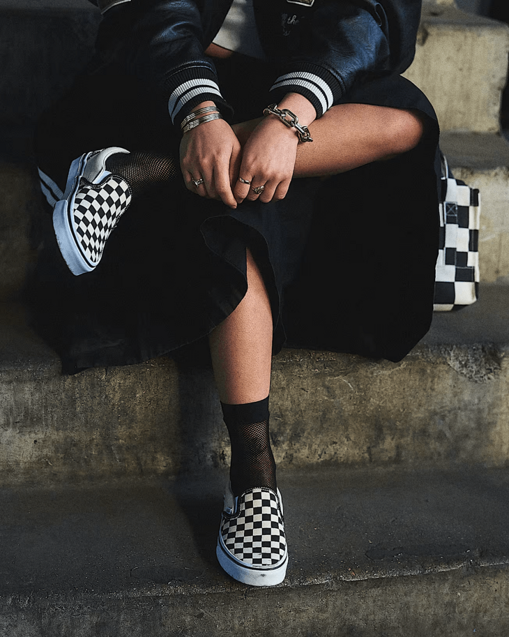 Vans Checkerboard Classic Slip-On Schoenen